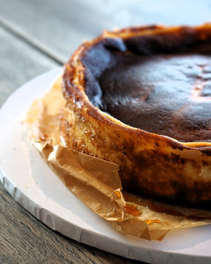 San Sebastián Cheesecake à la Christina